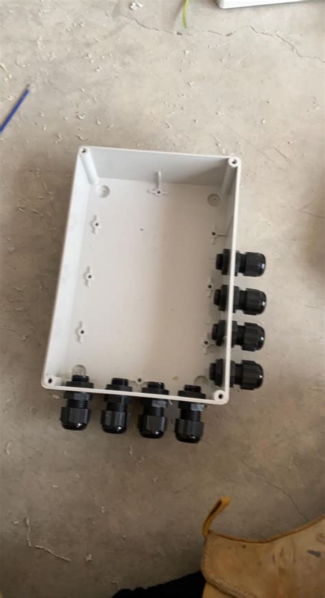 Junction Box for a bunch of power blinds. Not sure if it was